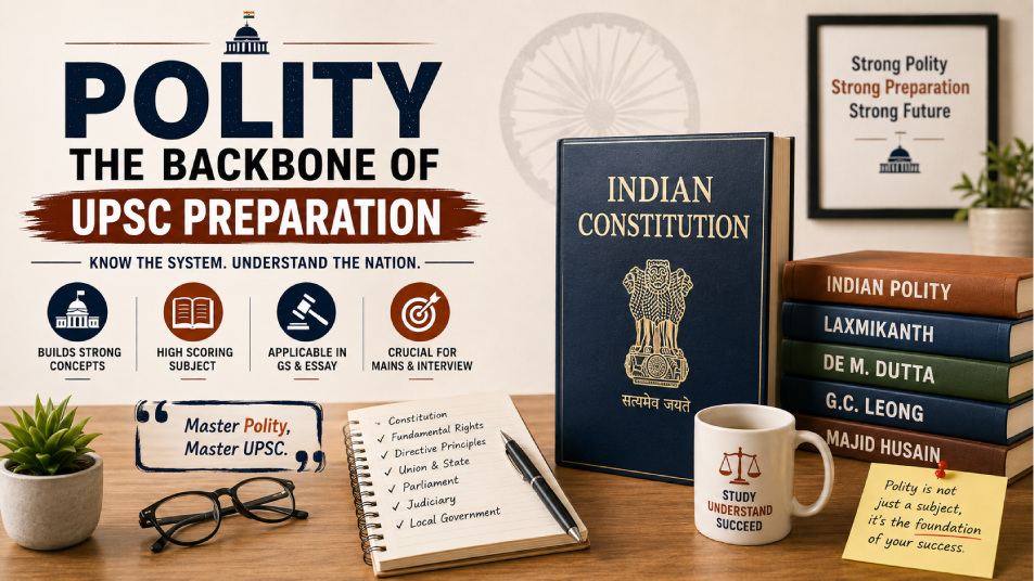 Polity the backbone of UPSC preparation